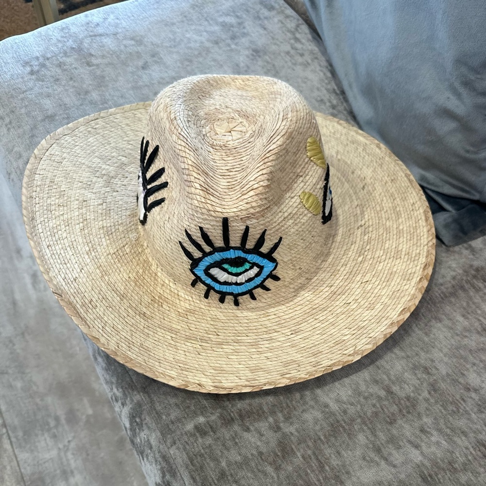 Evil eye hat